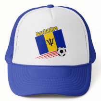Barbados Soccer Team hats by worldwidesoccer Barbados Soccer Team hats