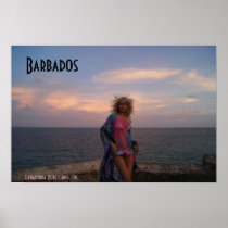 Barbados Sunset Poster