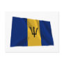 Barbados Waving Flag Postcards