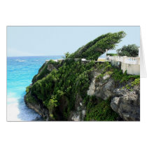 Barbados windy paradise card