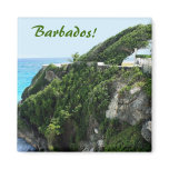 Barbados windy paradise magnet