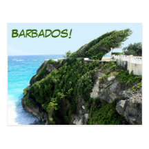 Barbados windy paradise postcards