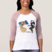 Ladies 3/4 Sleeve Raglan (Fitted)