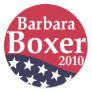 Barbara Boxer 2010 Lapel Stickers