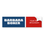 BARBARA BOXER FOR SENATE BUMPER STICKERS