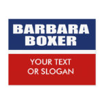 BARBARA BOXER FOR SENATE postcards