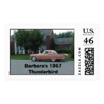 Barbara's 1957 Thunderbird postage