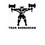 Barbarian Form Fitting t-shirts