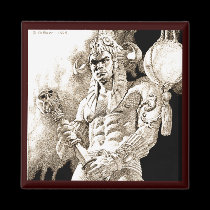 Barbarian Warrior Magnet by geo_barr Barbarian Warrior Magnet