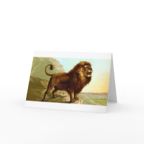 Barbary Lion Card