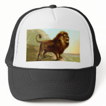 Barbary Lion Trucker Hats