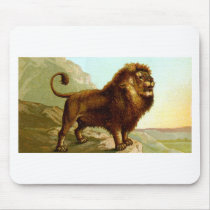 Barbary Lion Mouse Pads