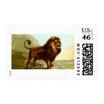 Barbary Lion Stamp