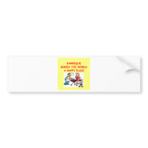 barbecue bumper stickers