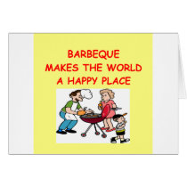 barbecue card