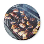 Barbecue Chicken Fridge Magnet