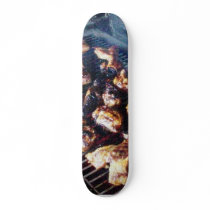 Barbecue Chicken Custom Skate Board