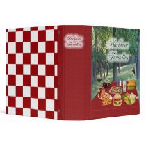 Barbecue Favorites Recipe Binder/Notebook