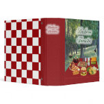 Barbecue Favorites Recipe Binder/Notebook