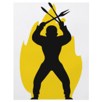 barbecue freak icon flyers