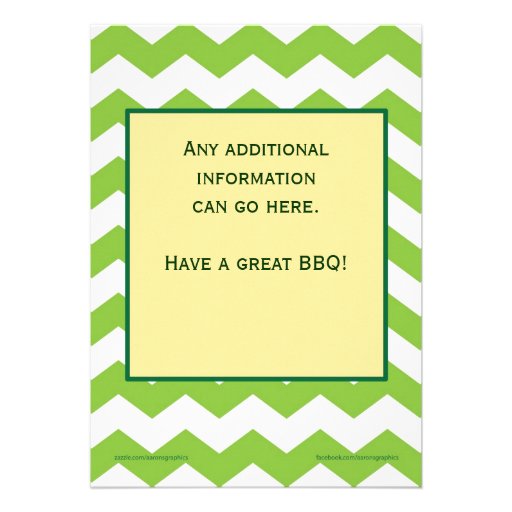 Barbecue Housewarming Invitation