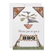 barbecue Invites invitation