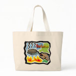 Barbecue Jumbo Tote bags