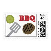 barbecue postage by DembyandSolomon barbecue postage