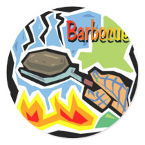 Barbecue stickers by MindDesignGrafx Barbecue stickers