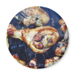 Barbecued Chicken At Solstice magnets