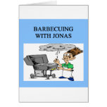 barbecueing with jonas cards