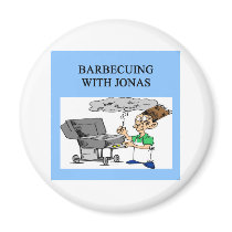 barbecueing with jonas magnets
