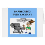 barbecueing with zachary card