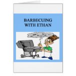 barbecuing with ethan card