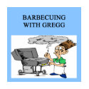 barbecuing with gregg t-shirts
