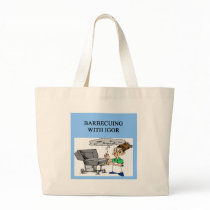 barbecuing with igor canvas bag