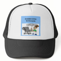 barbecuing with igor mesh hats