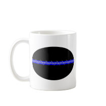 Barbed Blue Line Corrections Mug