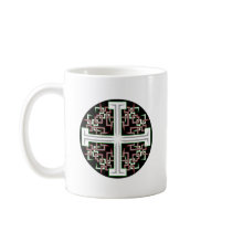 Barbed Cross mugs