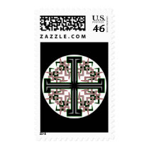 Barbed Cross Stamp