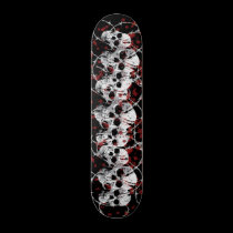 Barbed Skull Sk8board skateboards