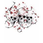 Barbed Skulls Tshirt