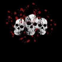 Barbed Skulls t-shirts