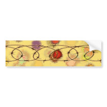 BARBED WIRE BUMPER STICKERS