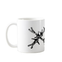 Barbed Wire Fish Mug
