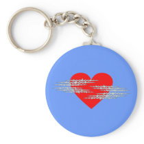 Barbed wire heart barbed wire heart key chain