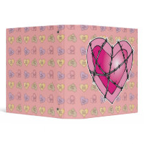 barbed wire heart binder