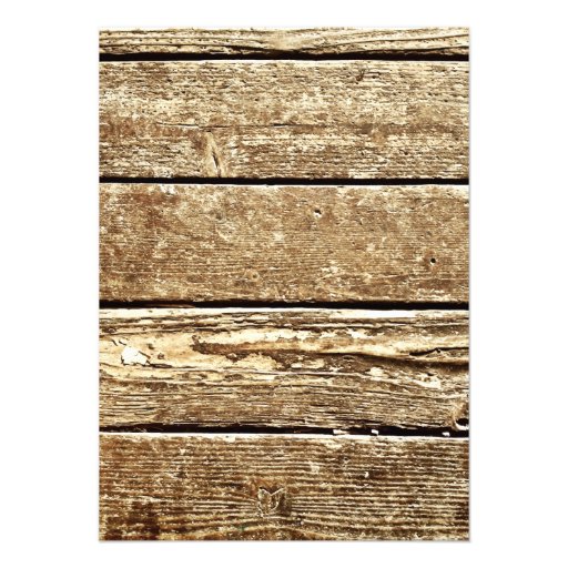 Barbed Wire Horseshoe Rustic Wedding Invitation