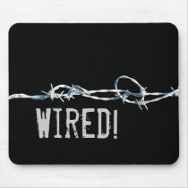 Barbed Wire Mouse Pad