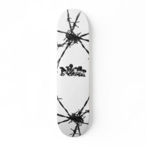 barbed_wire Name Custom Skateboard